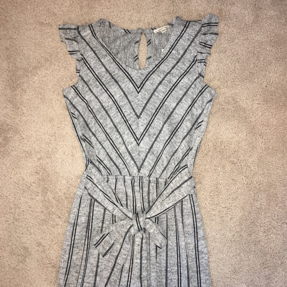 Black & Grey Romper - Picture 1 of 16